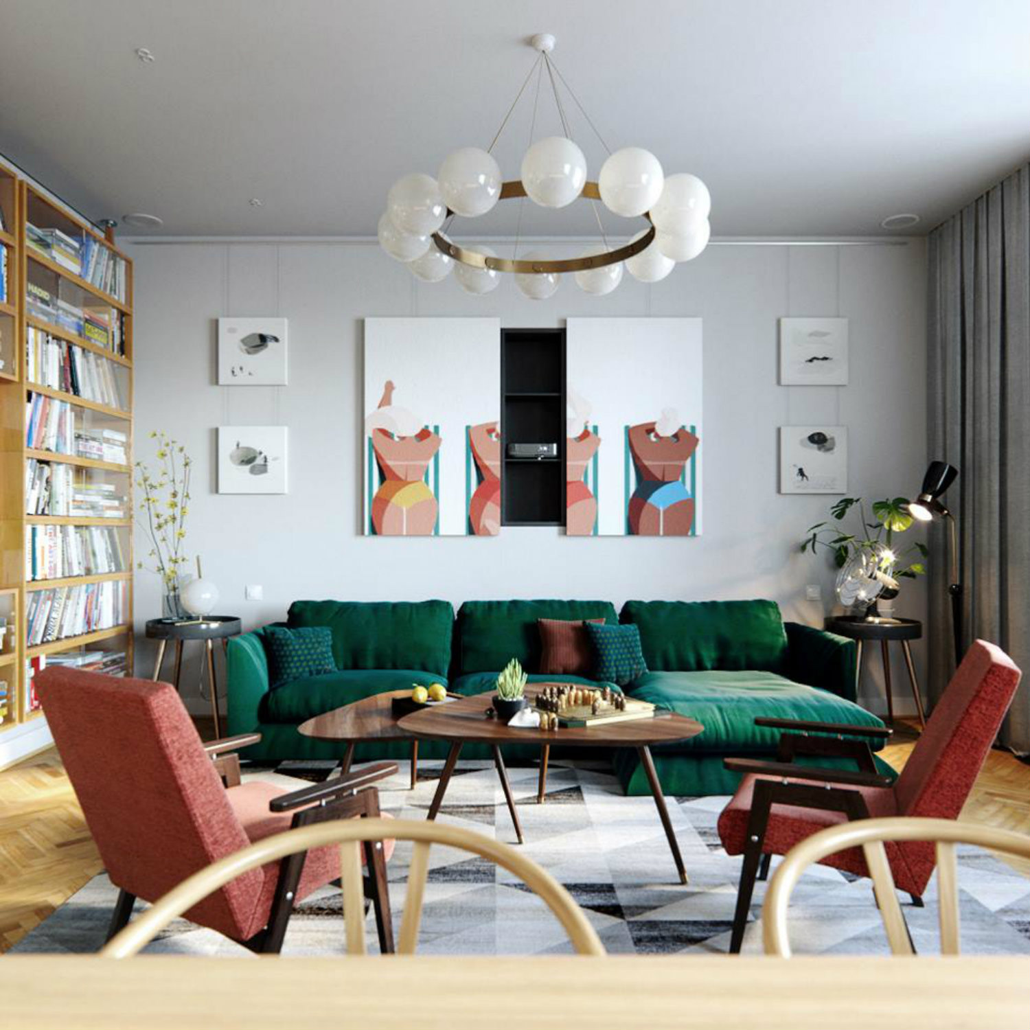 7 Tips to Create a MidCentury Modern Living Room