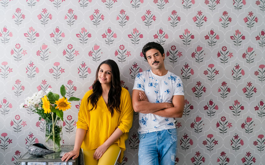Actors and siblings Huma Qureshi and Saqib Saleem in their elegantly eclectic Mumbai home