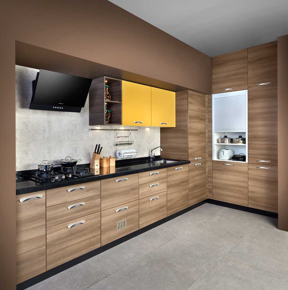 18 Contemporary Black Countertop Design Ideas For Modular Kitchen ...