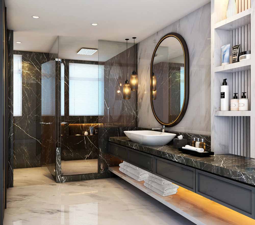 Modern Style Bathroom Interior Design, Modern Style Bathroom
