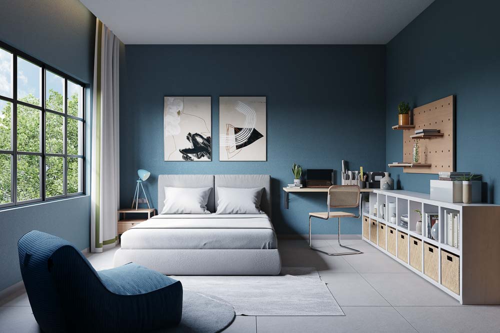 Asian Paints Reveals The Trending Home Colour Palettes For 2021 Beautiful Homes - Bedroom Wall Color Combinations Asian Paints