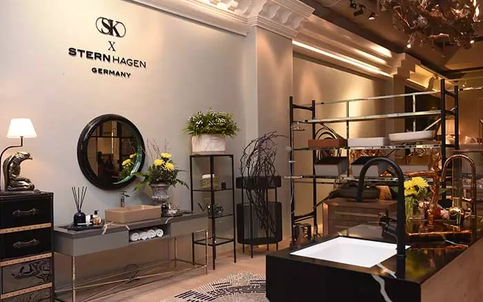 A view of Sussanne Khan's store