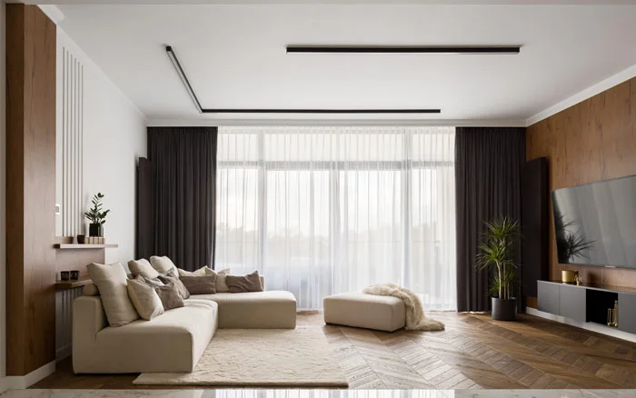 Flooring designs for your modern &amp; elegant living room - Beautiful Homes
