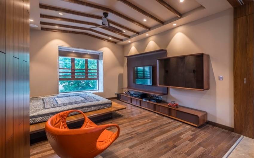 Wooden flooring to make your bedroom look vintage & modern - Beautiful Homes