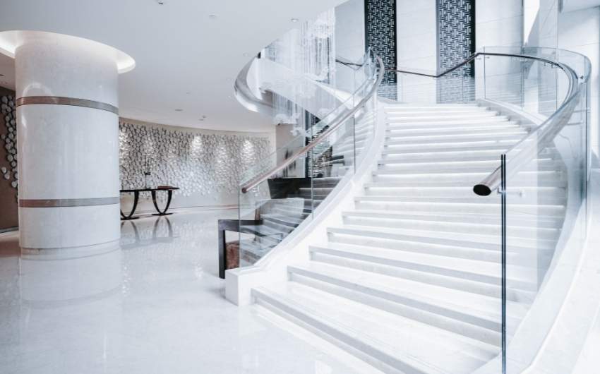 Steel railing design for the staircase inside your home - Beautiful Homes