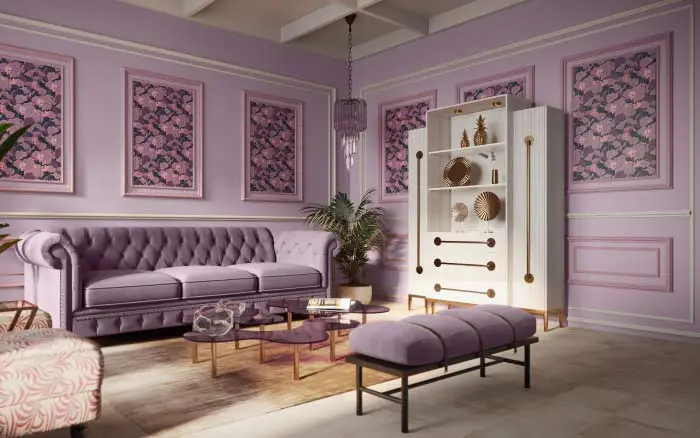 Wallpaper &amp; Furnishings In Asian Paints Colour Of The Year - Beautiful Homes