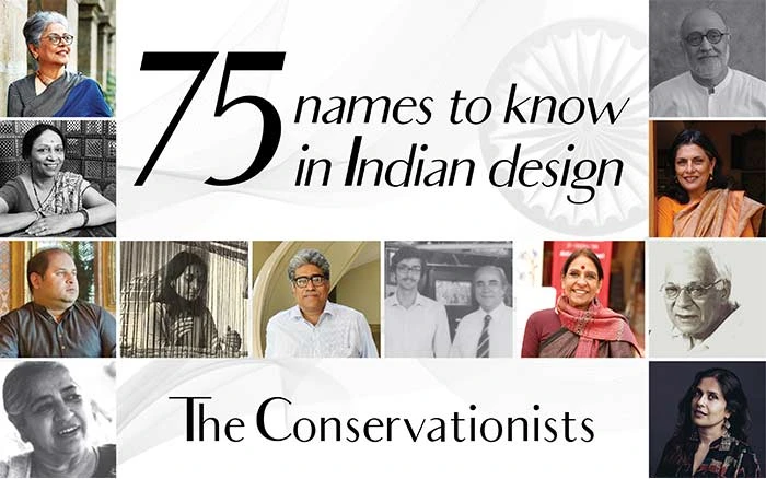 The Conservationists in Indian design
