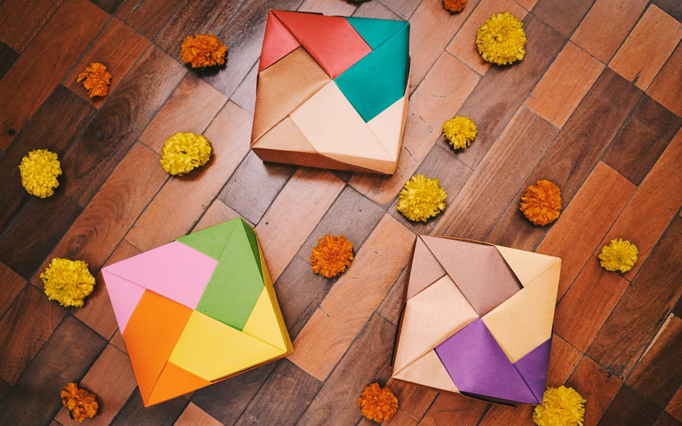 DIY origami box