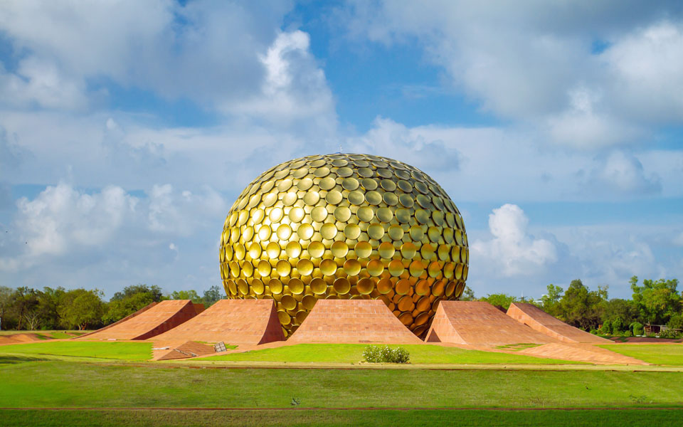 The Matrimandir took 37 years to build and officially opened its doors in 2008
