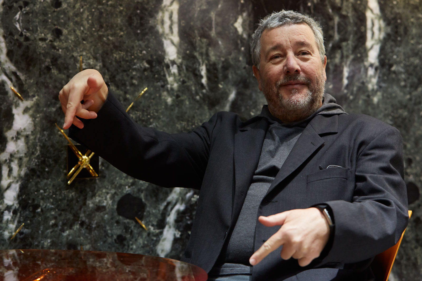 A portrait of Philippe Starck