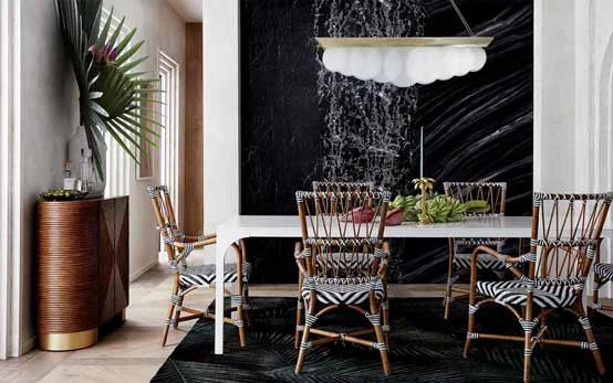 Glamorous dining room design ideas - Beautiful Homes