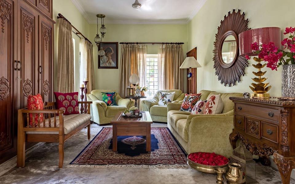 Bindu Joseph&rsquo;s traditional and contemporary home